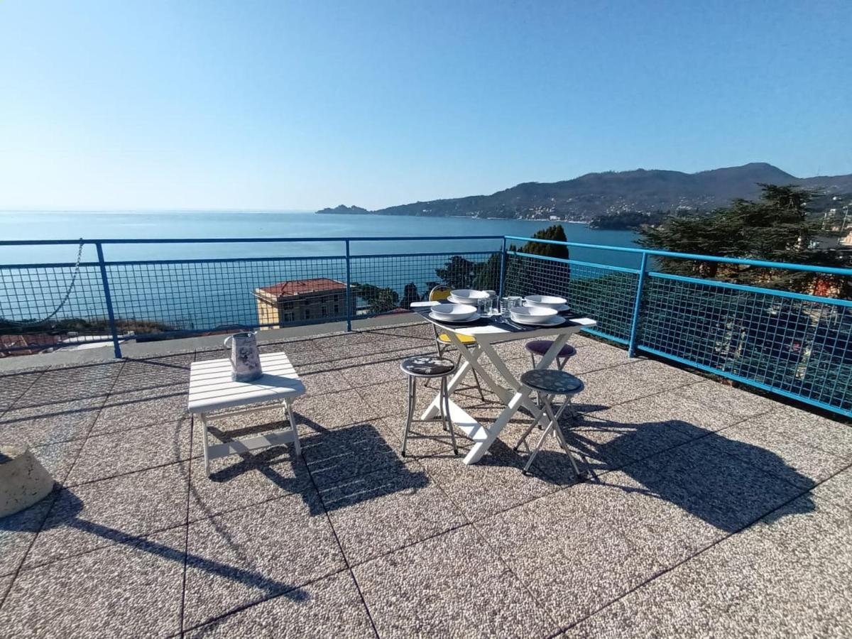 Appartamento Con Stupenda Vista Mare Zona Bristol Rapallo Exterior foto